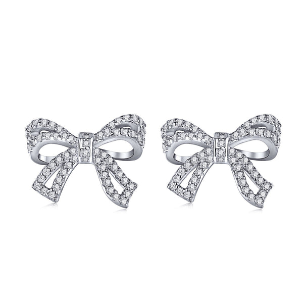 [SHINY]Dainty Bow Shape Earrings
