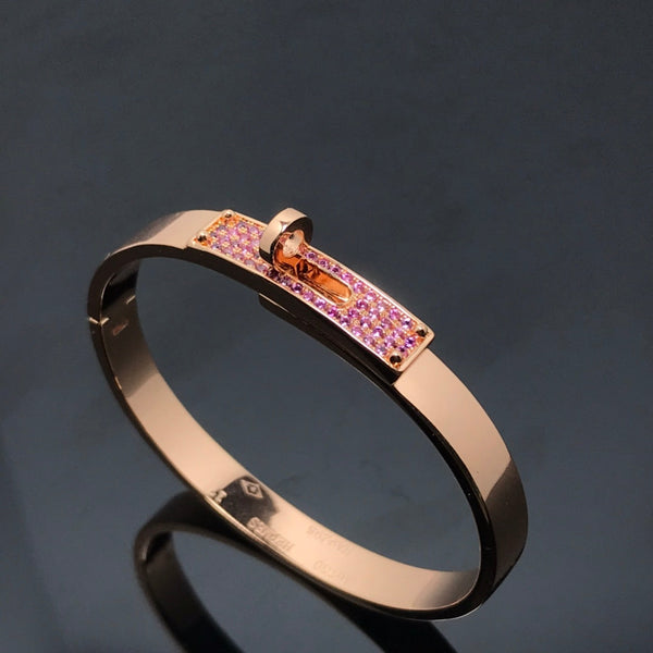 ˇShiny JewelryˇKELLY BRACELET PINK DIAMOND