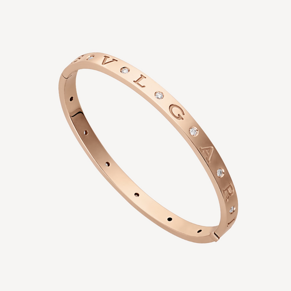 ˇShiny JewelryˇZERO 1 PINK GOLD 12 DIAMONDS BRACELET