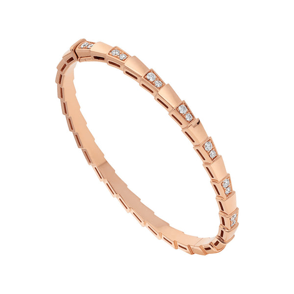 ˇShiny JewelryˇSERPENTI SMALL BRACELET PINK GOLD DIAMOND