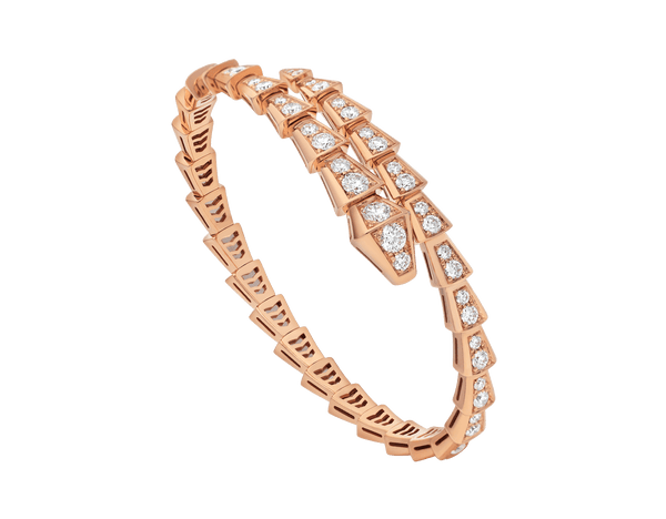 ˇShiny JewelryˇSERPENTI BRACELET 6.8MM PINK GOLD DIAMOND