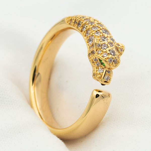 ˇShiny JewelryˇPANTHERE RING DIAMOND 7.3MM