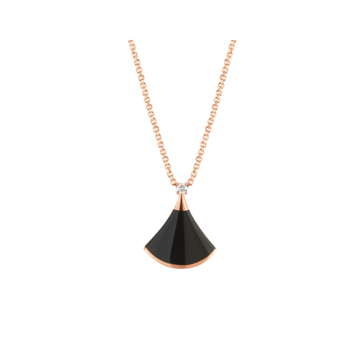 ˇShiny JewelryˇDREAM NECKLACE ONYX 1 DIAMOND
