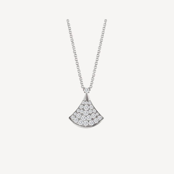 ˇShiny JewelryˇDREAM NECKLACE SILVER DIAMOND