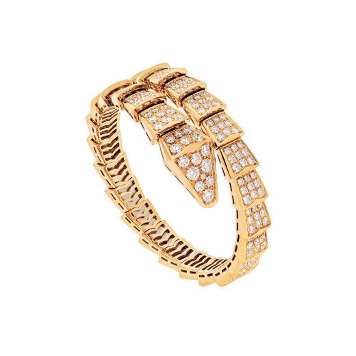 ˇShiny JewelryˇSERPENTI BRACELET 8MM GOLD DIAMOND