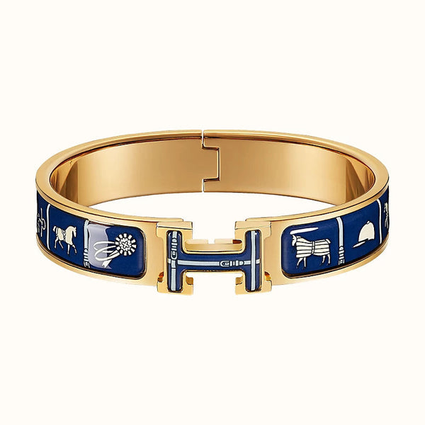ˇShiny JewelryˇH COUVERTURES DARK BLUE BRACELET