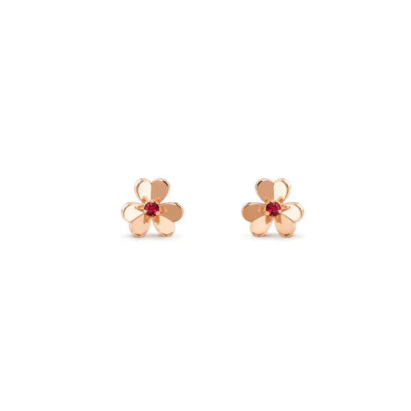 ˇShiny JewelryˇFRIVOLE  FLOWER PINK EARRINGS